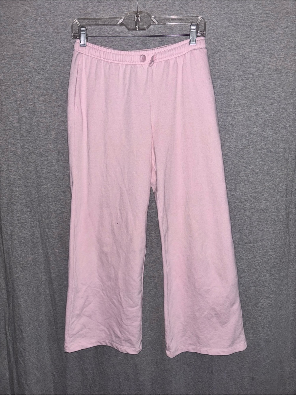 Cat & Jack Light Pink Girls' Wide Leg Sweatpants